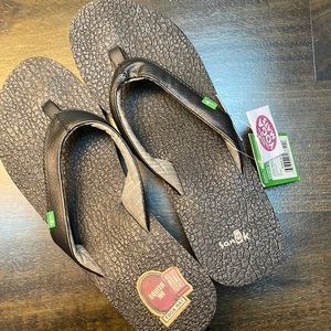 Sanuk Yoga Mat Wedge flip flops